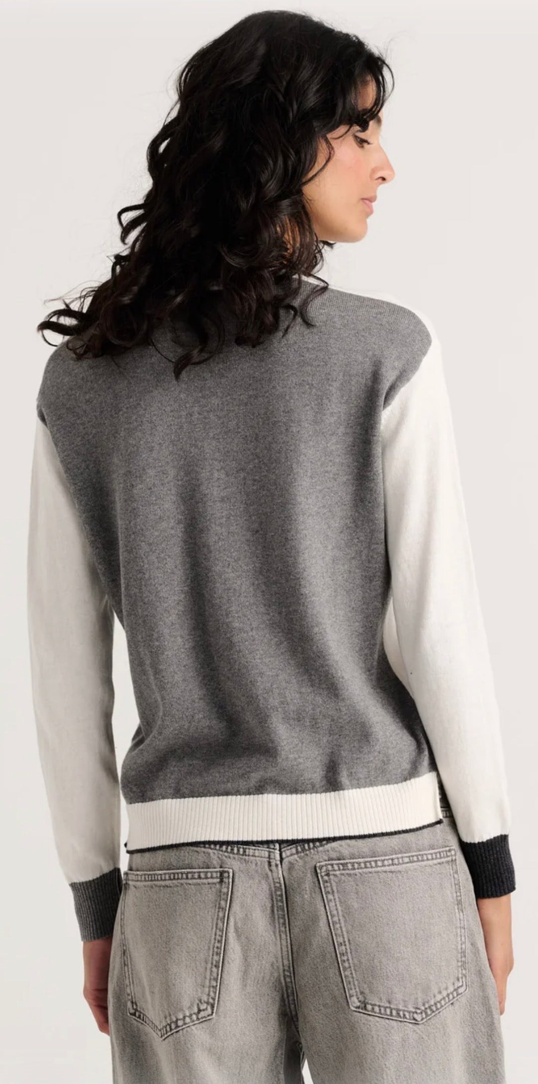 PREORDER NOW, Arriving Thursday…Zaket & Plover Thread With Love sweater in White