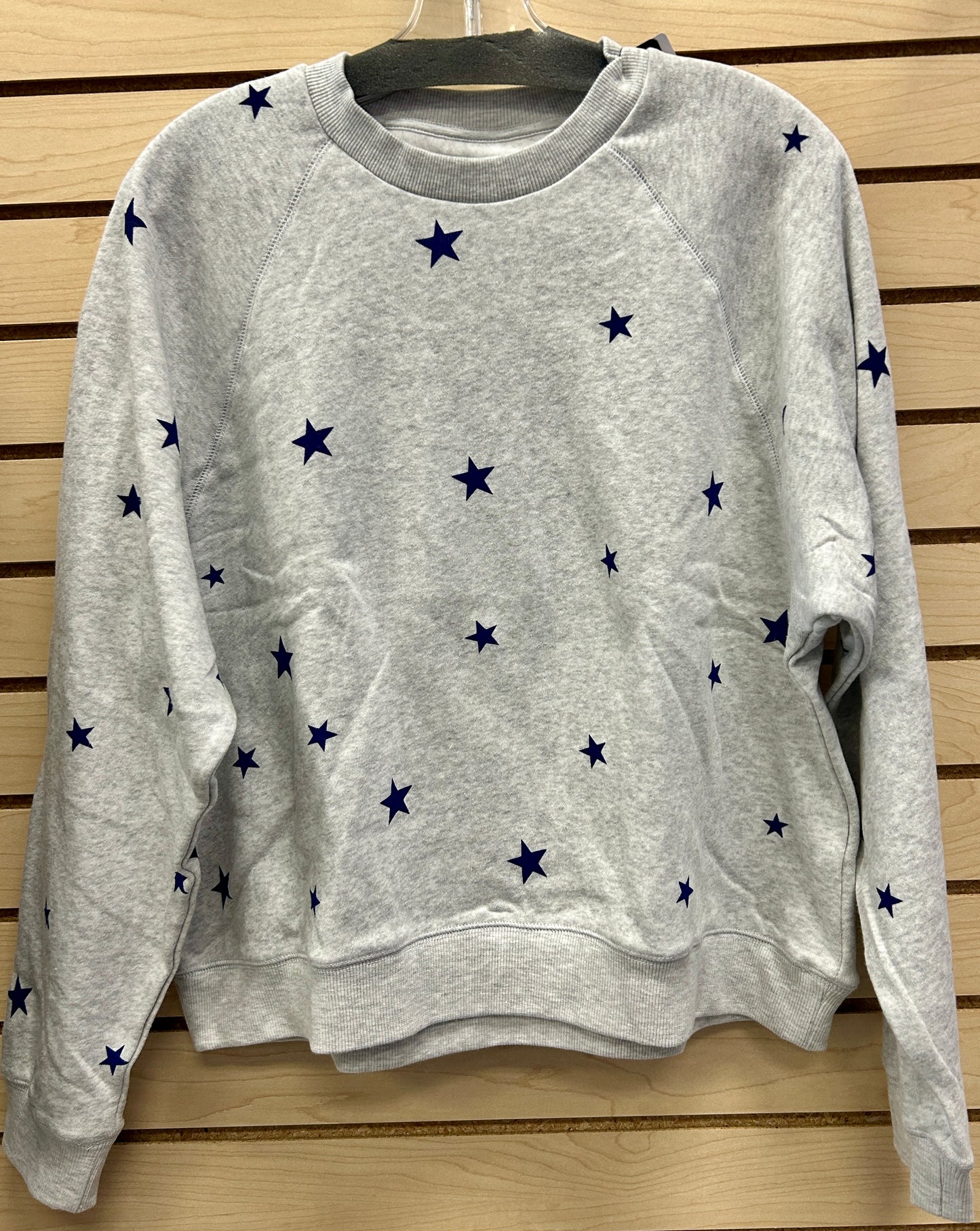 Chaser light grey sweatshirt with navy stars