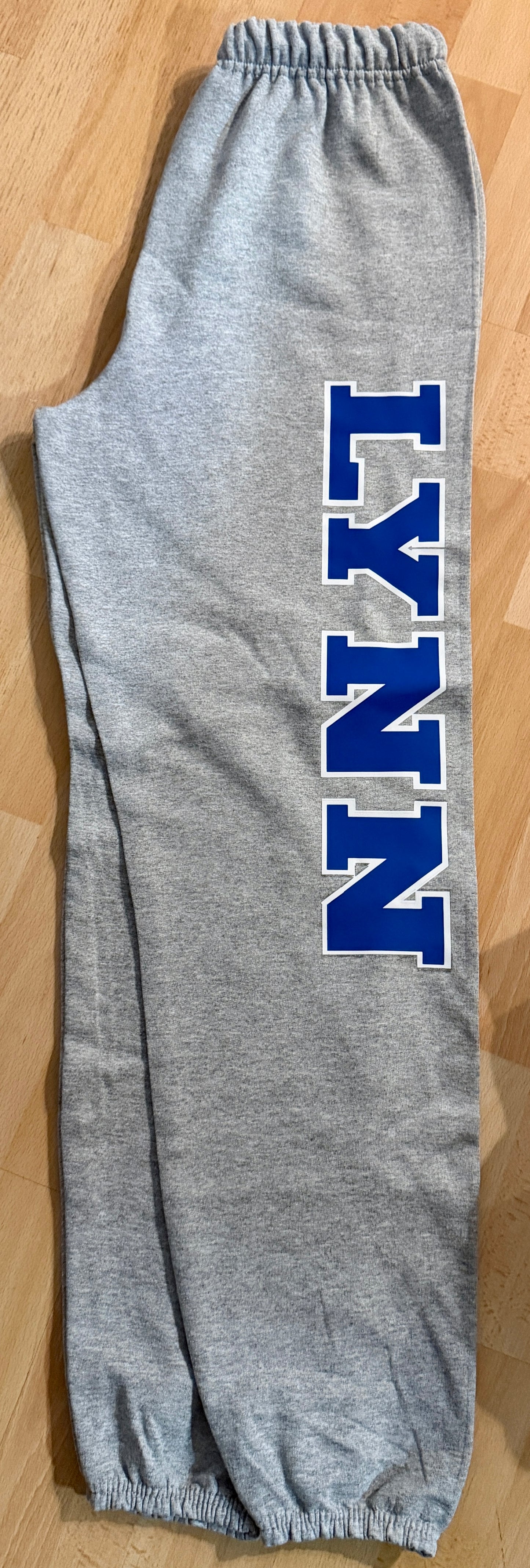 IN STOCK & custom order: wide leg sweatpants (ALL schools available to order)