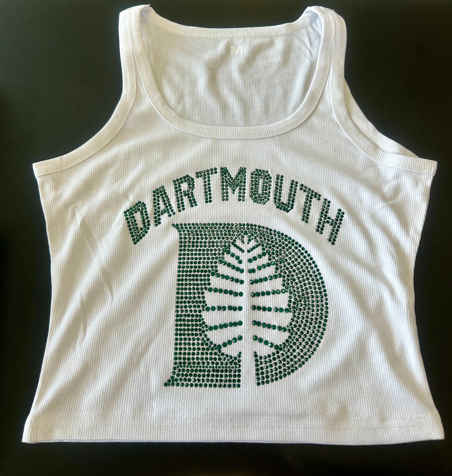 HOT ITEM!!! IN STOCK & Custom college bling tanks and crop tees, MOST SCHOOLS ARE AVAILABLE TO ORDER, SEE PIC 2 FOR OTHER OPTIONS & see pics for some schools made up!