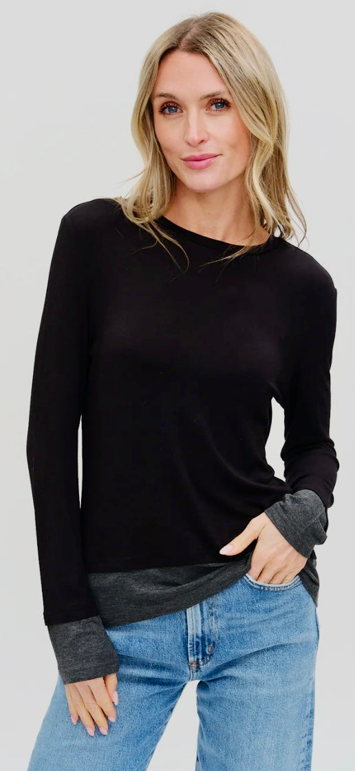 Six Fifty soft jersey Izzy top