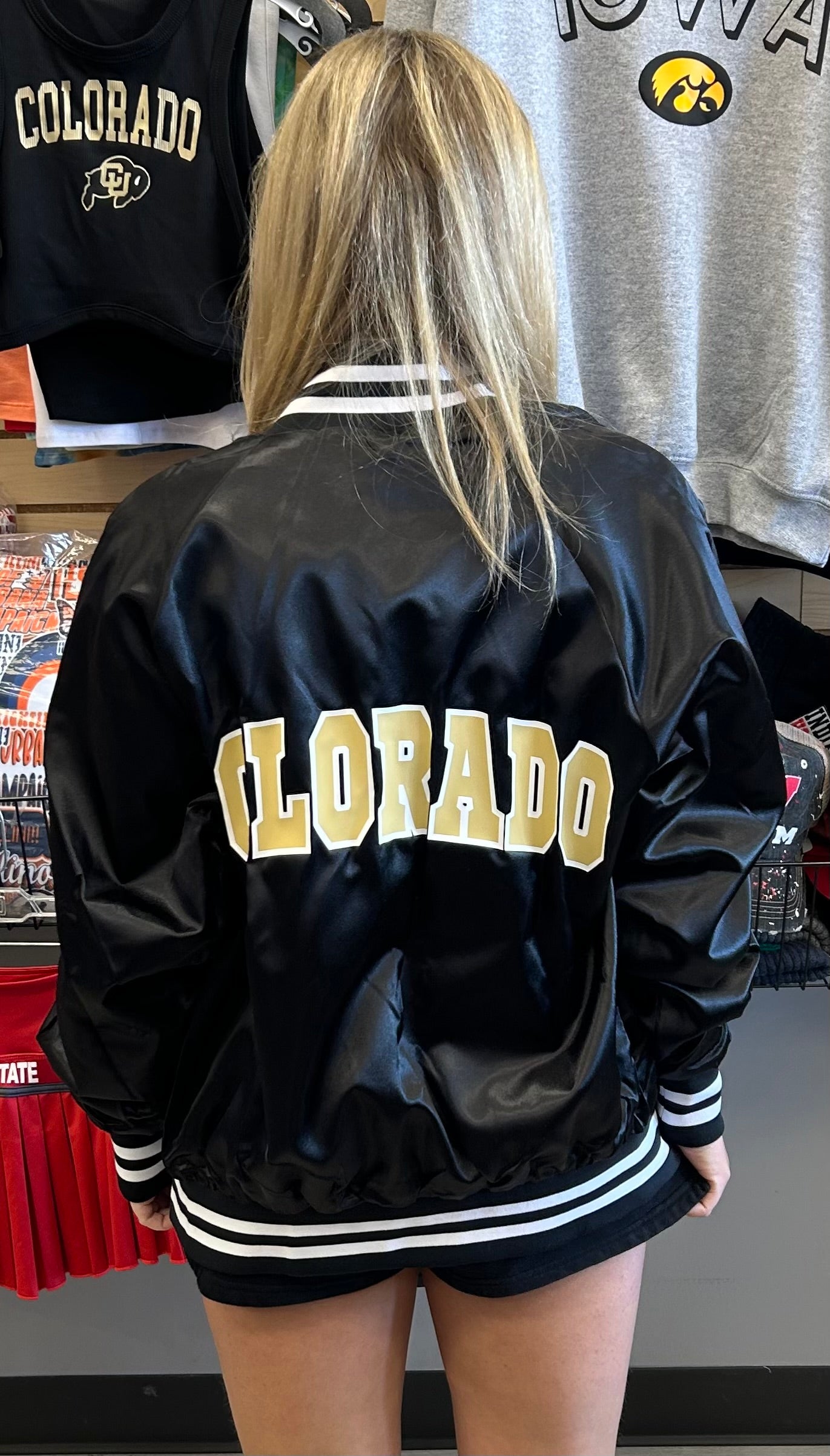 Custom order satin jacket (can order for ANY school, camp, team, etc)