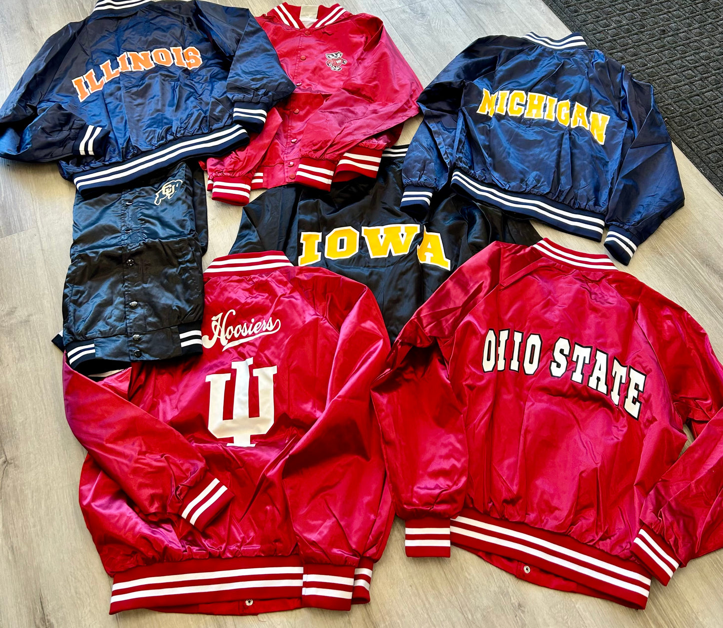 Custom order satin jacket (can order for ANY school, camp, team, etc)