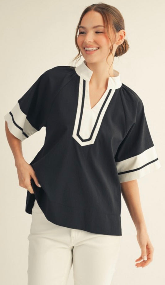 PREORDER NOW, Arriving Monday…Black top with white accents