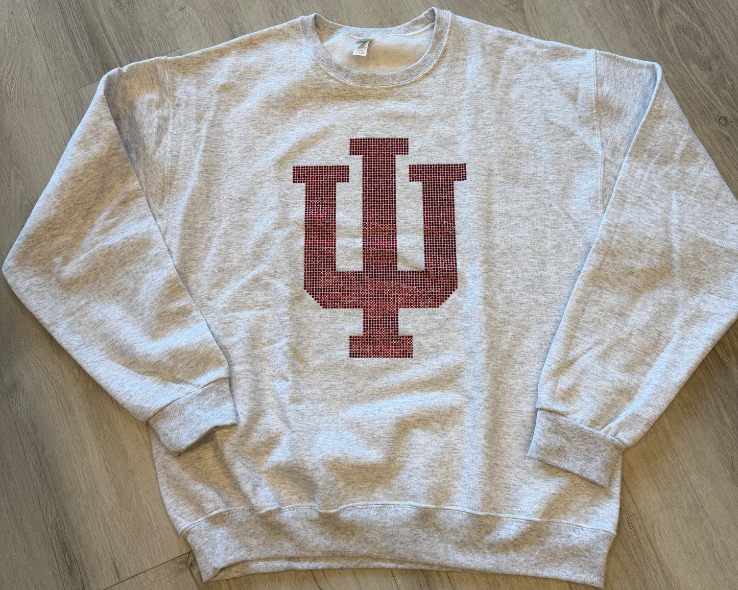 In stock & Custom bling sweatshirt (ALL schools available to order)