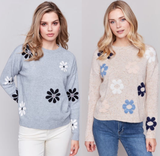 4th & final restock! Charlie B floral sweaters, BEST SELLER!