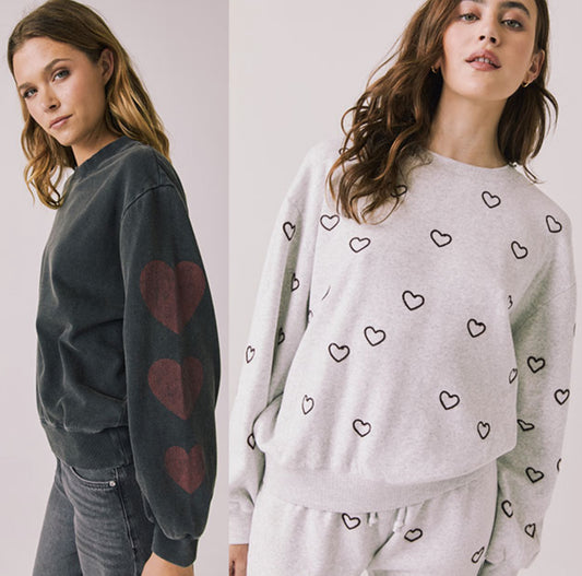 Chaser heart sweatshirts