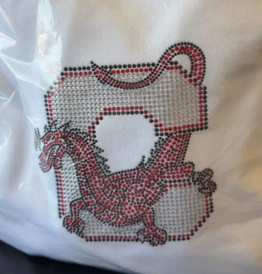 SUPER HOT ITEM!!! IN STOCK & Custom order college bling tanks and crop babytees, MOST SCHOOLS ARE AVAILABLE TO ORDER!!! & see pics for some schools made up!
