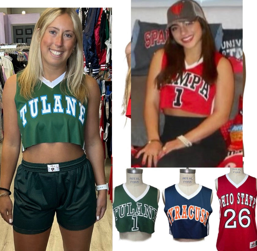 IN STOCK & Custom Balling jersey (can order for ANY school or camp and can choose length) SEE PICS for more options