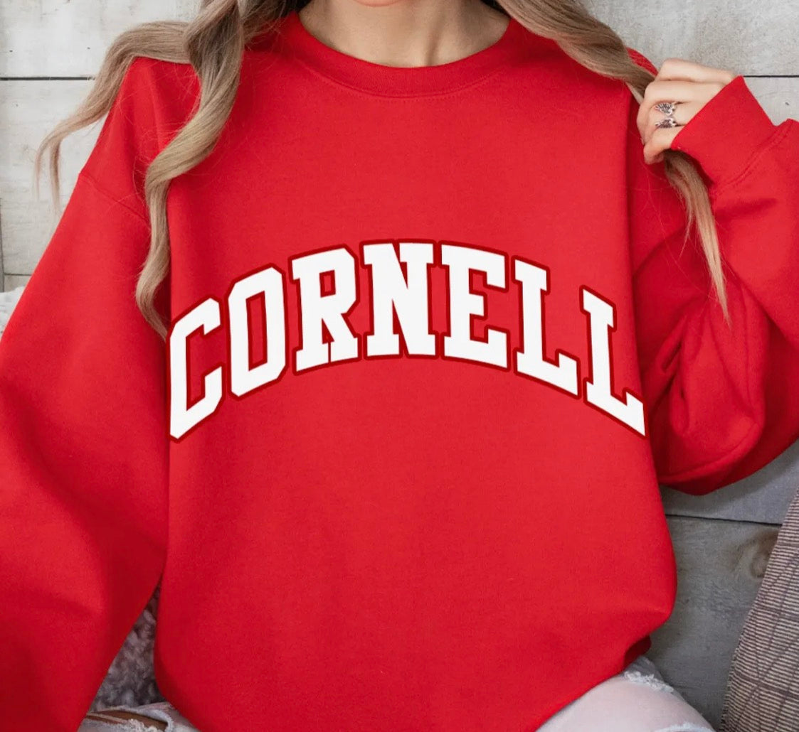 Custom order Parke inspired crew (available to order for ANY school)and please click college tab to see many more styles available!