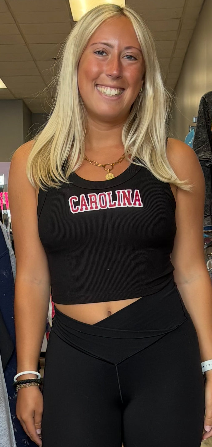 IN STOCK! Soft rib crop tank