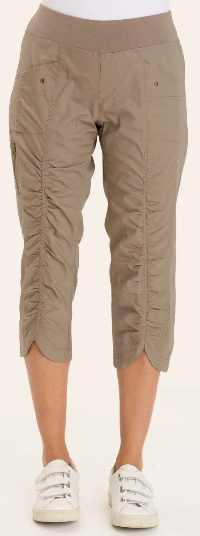 🚨BACK IN STOCK🚨Soft lightweight crop pants by Wearables (see pics for color options) BEST SELLERS!!!