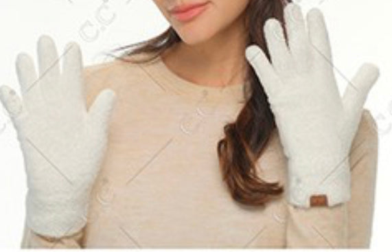 CC super soft chenille gloves