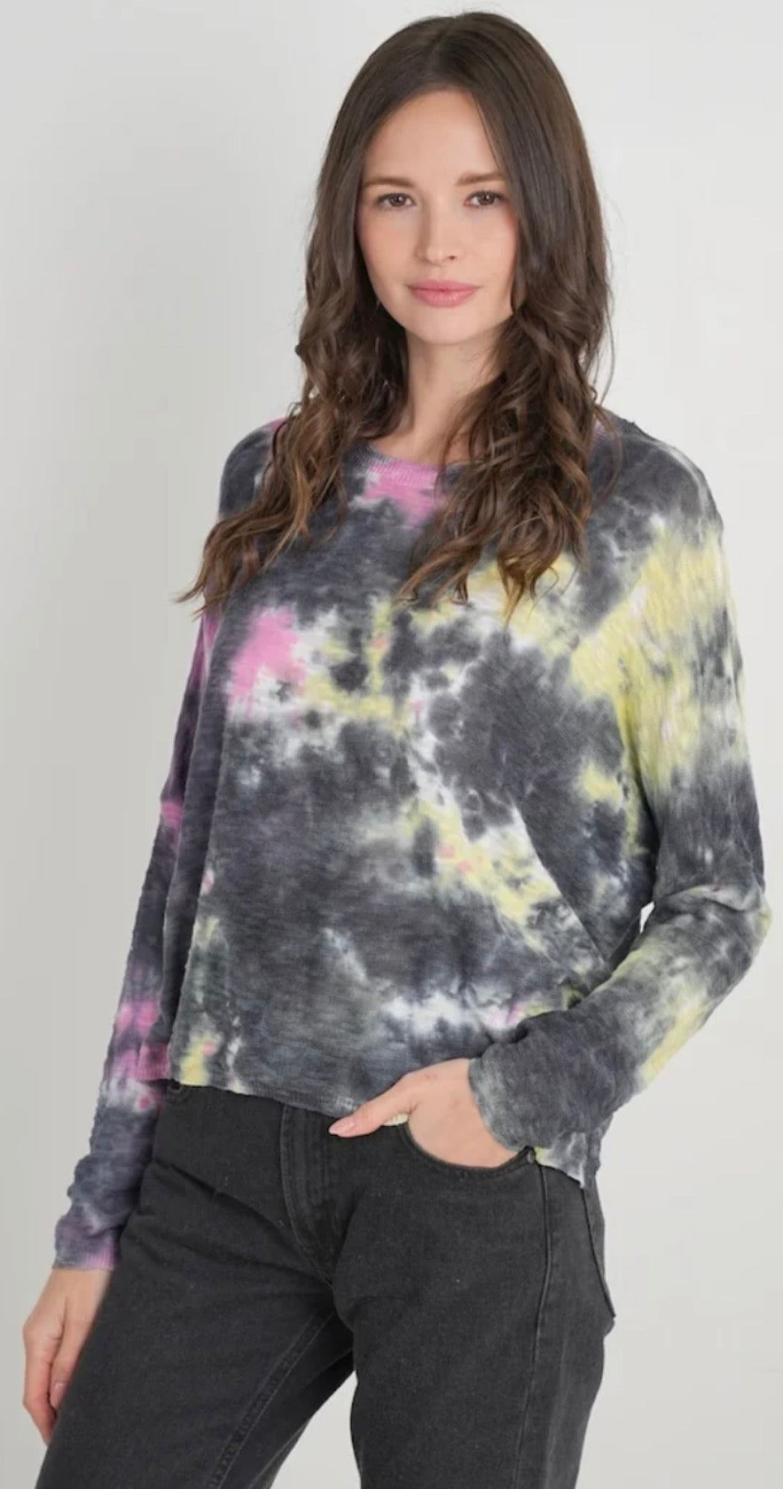 Stitchdrop tie dye super lightweight sweaters