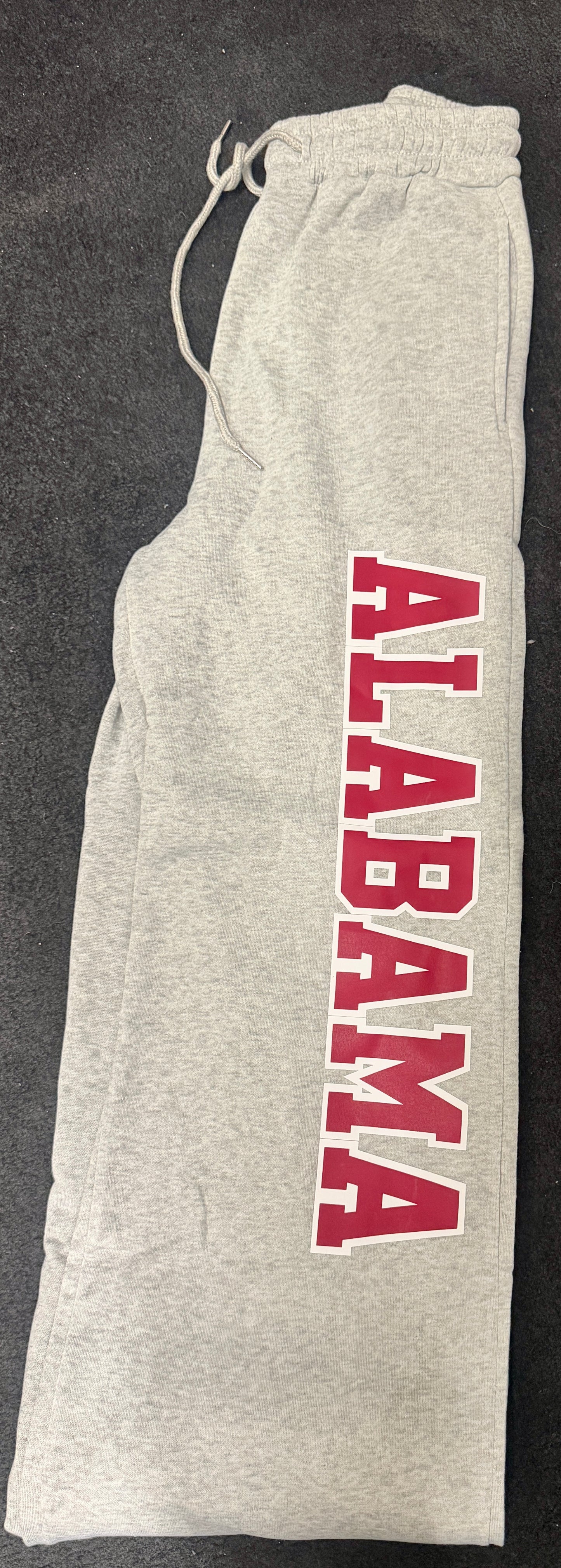 IN STOCK & custom order: wide leg sweatpants (ALL schools available to order)