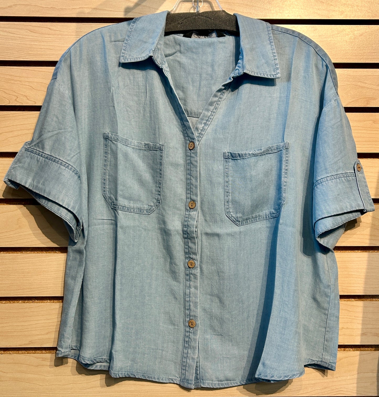 Charlie B soft tencel blouse
