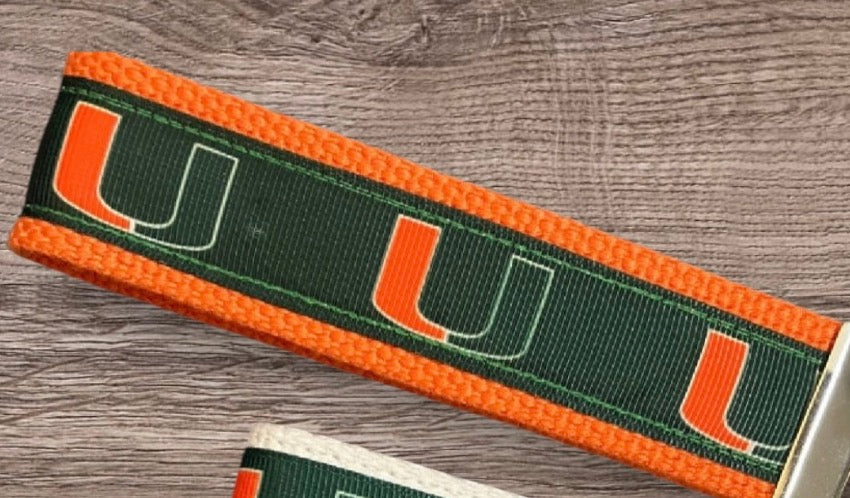Custom order & In stock college wristlet keyrings