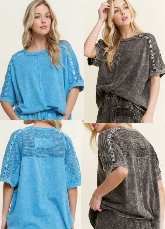 Studs and mesh tops, BEST SELLER!