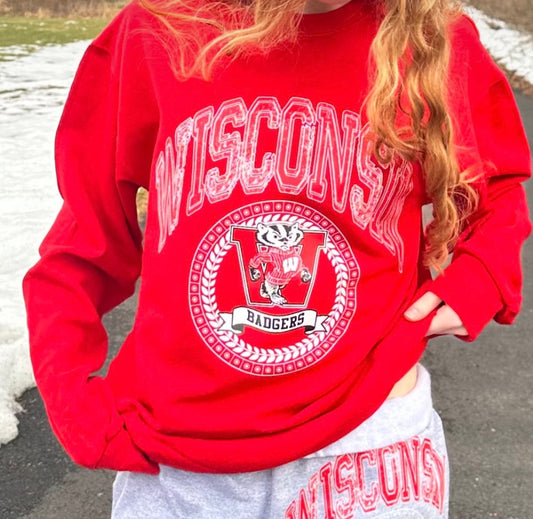 Custom order & In stock vintage crest sweatshirt