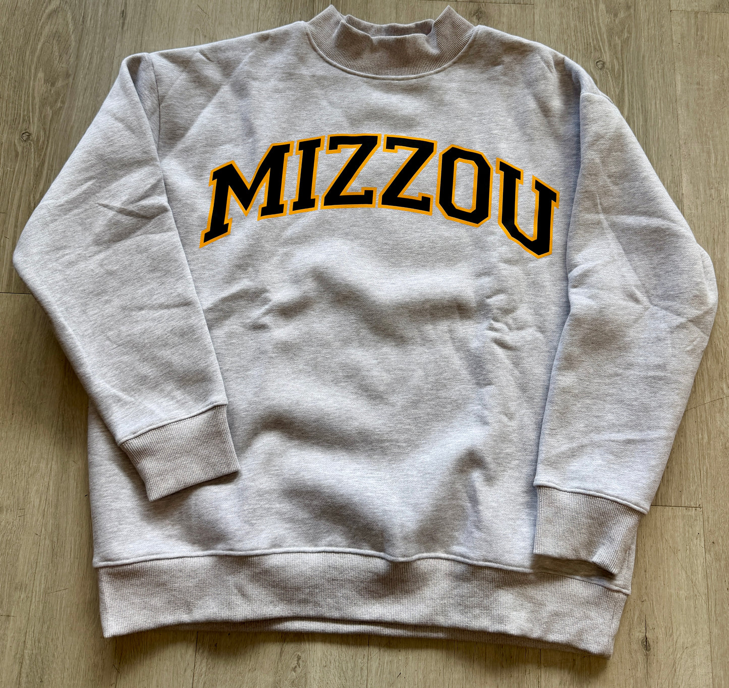 BEST SELLING SWEATSHIRT Custom heavy fleece mock neck sweatshirt, can be made for ANY school or camp, many color options…see pics