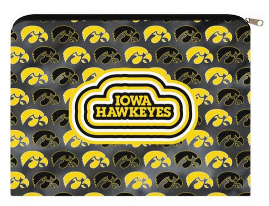 Custom zip canvas pouches (ALL schools are available to order) GREAT FOR GIFTS!