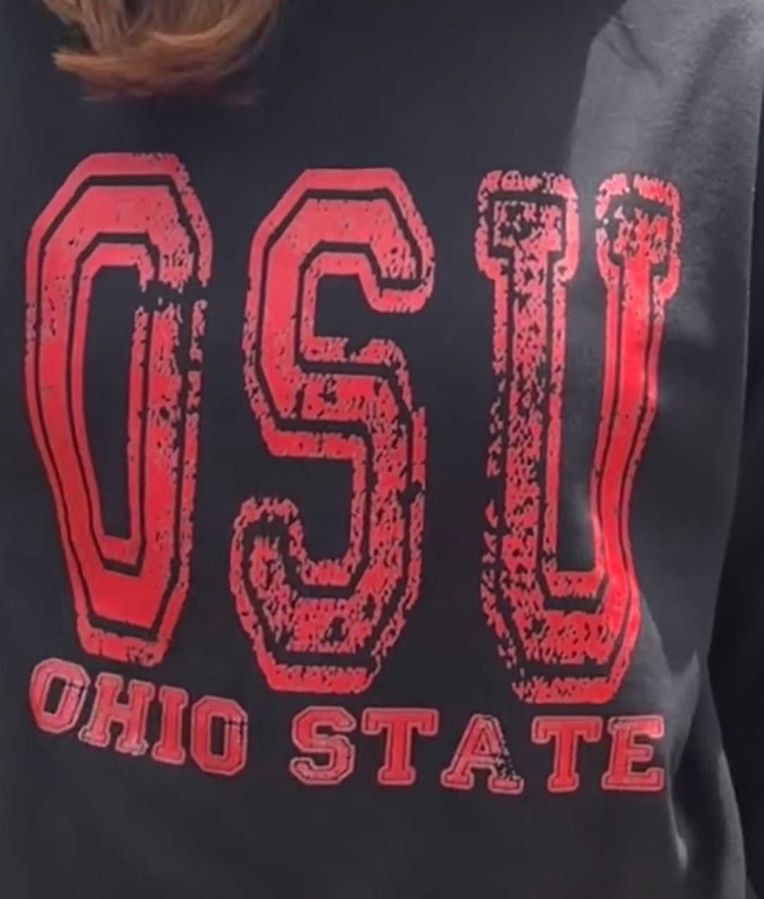 In stock distress letter crew (order for ANY school)