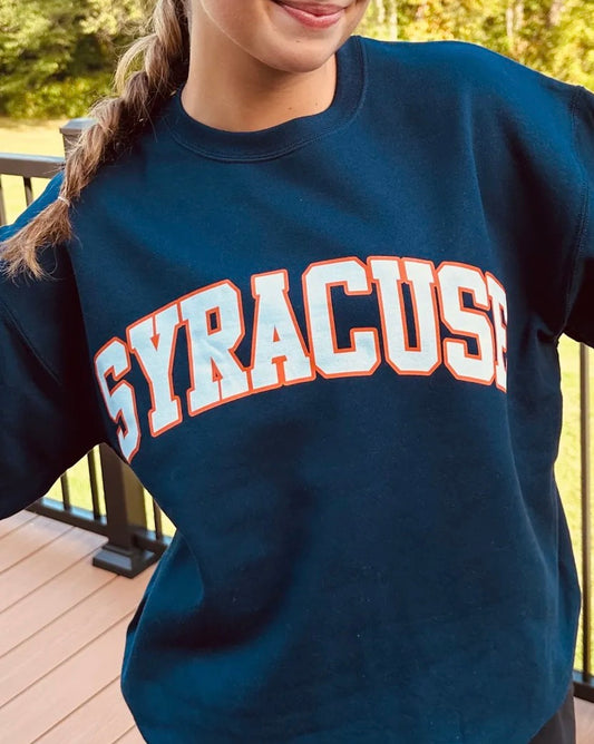 Custom order Parke inspired crew (available to order for ANY school)and please click college tab to see many more styles available!