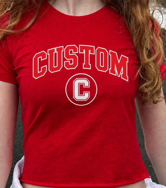 Custom baby tees (ALL schools are available to order) see pics for more schools!