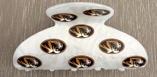 IN STOCK NOW! LIMITED EDITION College hair clips, great for commitment & graduation gifts! (Not available for custom order)