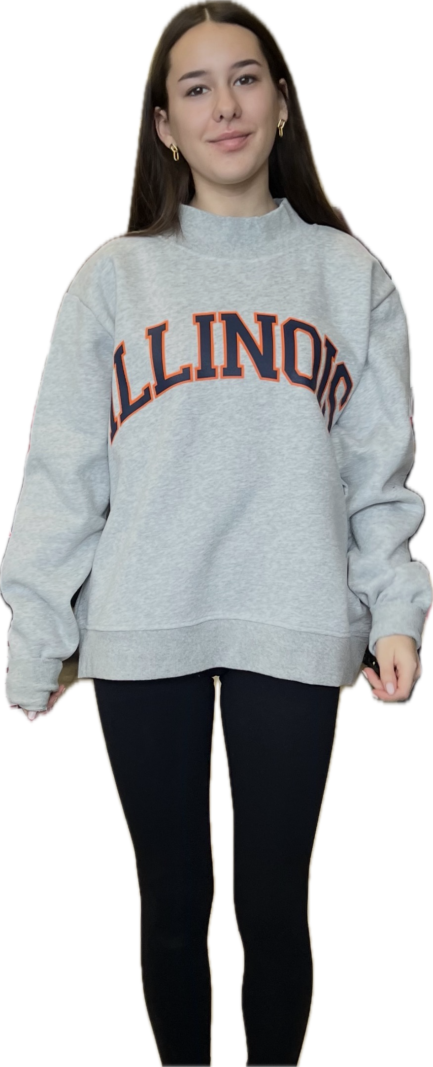 BEST SELLING SWEATSHIRT Custom heavy fleece mock neck sweatshirt, can be made for ANY school or camp, many color options…see pics