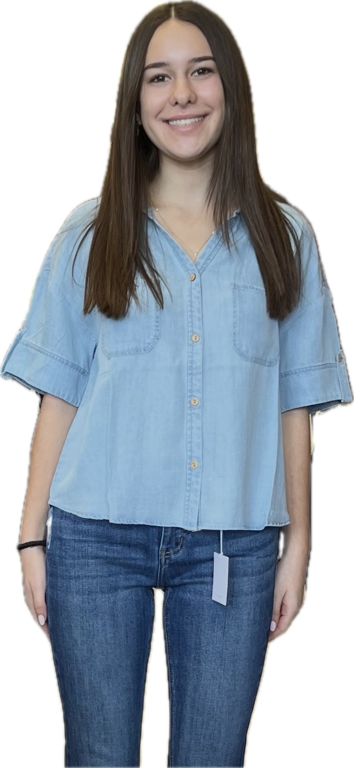Charlie B soft tencel blouse