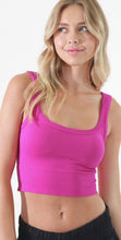Load image into Gallery viewer, Niki Biki chevron crop top, see pics for colors TOP SELLER!
