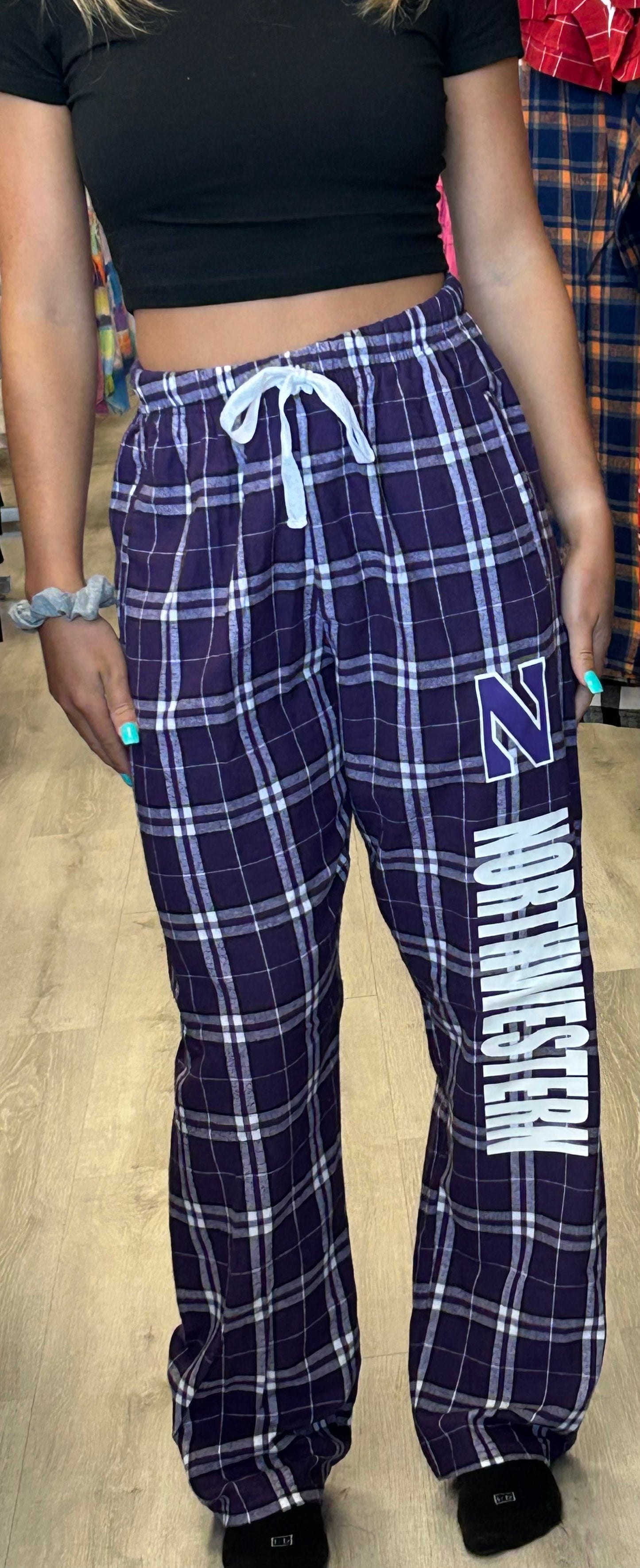 Flannel pants (IN STOCK & can also make for ANY school or camp or monogram, etc)