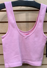 Load image into Gallery viewer, Ribbed, stretchy crop tanks TOP SELLER!
