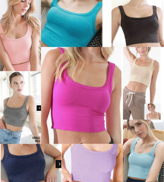 Niki Biki chevron crop top, see pics for colors TOP SELLER!