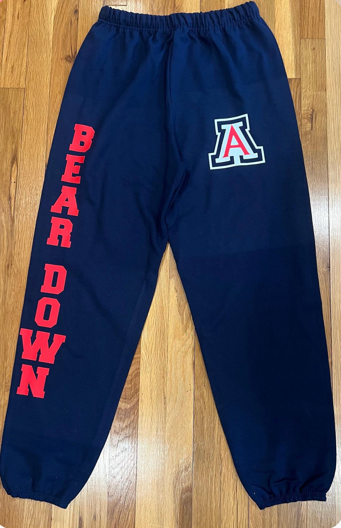 Custom college loose fit sweats (can be made for any school or camp) IN STOCK AND CUSTOM ORDER