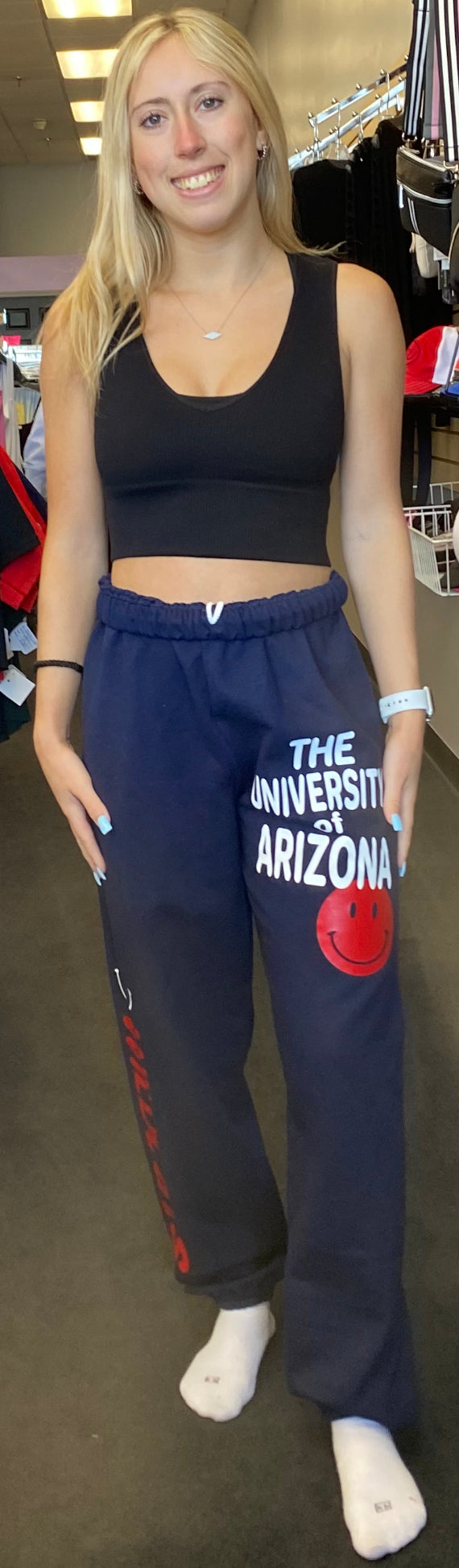 Custom college happy sweatpants (can make for ANY school or camp)