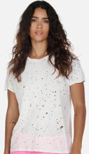 Load image into Gallery viewer, Michael Lauren tee with rips and crystals all over (3 colors)
