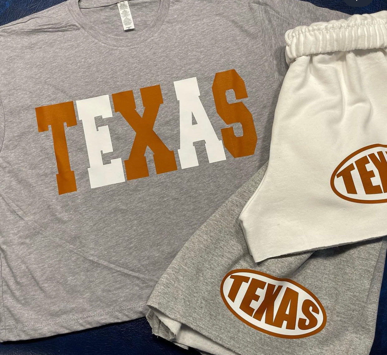 Custom college alt color cropped hoodie or tee (can make for ANY school or camp) Sweatpants are also available in a separate listing