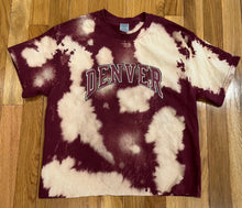 Load image into Gallery viewer, Custom college bleached or non bleached crop tee (can make for any school)

