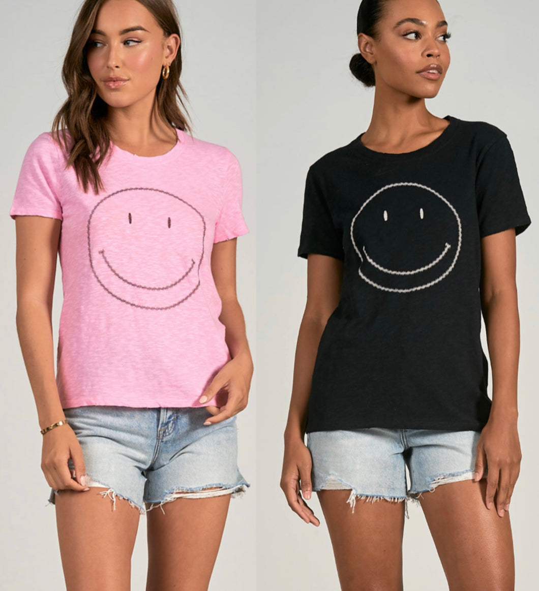 Smiley tees (2 colors)