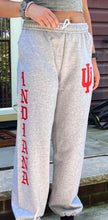 Load image into Gallery viewer, Custom college loose fit sweats (can be made for any school or camp) IN STOCK AND CUSTOM ORDER
