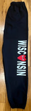 Load image into Gallery viewer, Custom college heart sweats (can be made for any school or camp)
